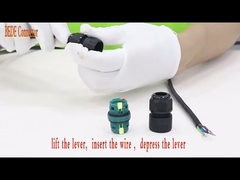 2つのチャネルM25の防水ケーブル コネクタ2つの3つの4つの5つのピン450V 40A