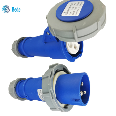 単相3ピン産業プラグソケット - 標準ICE60309 220~250V 32Amp