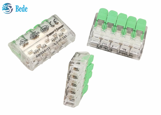 速いばねのレバーはターミナル ブロック5の方法450V 32A OJ265を接続する