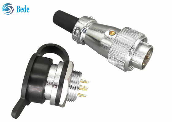 BEDEのカバー5 6つの7つのPinの円コネクター5A 500V WS16