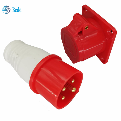 CEEのプラグおよびソケットの産業男女のソケット4ピン3P+N 380-415V 16Amp