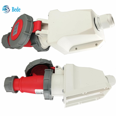 3P+E 産業用プラグソケット 定電32A 電圧380~415V 壁掛けタイプ