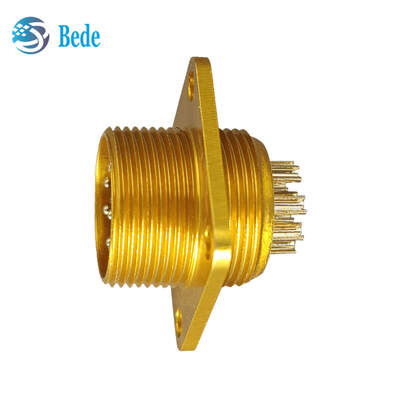 Russian Standard PC Series MIL Circular Connectors Cable Plug With Tail And Socket