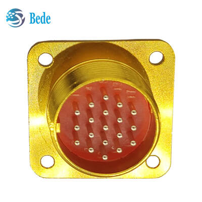 Russian Standard PC Series MIL Circular Connectors Cable Plug With Tail And Socket