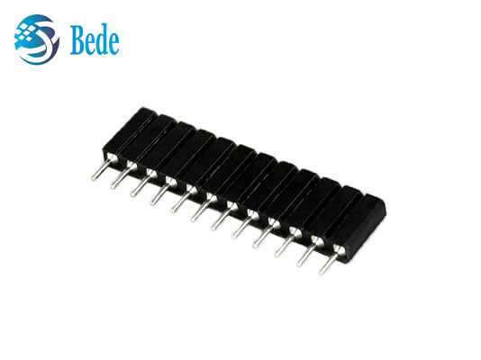 1x12Pin 2.54mm ピッチ単列ストレートメスヘッダー SIP ソケット